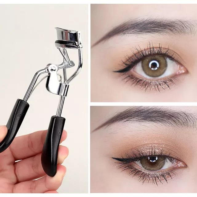 Proffessional Handle Eye Lash Curling Eyelash Curler Clip Beauty Makeup Tool AU