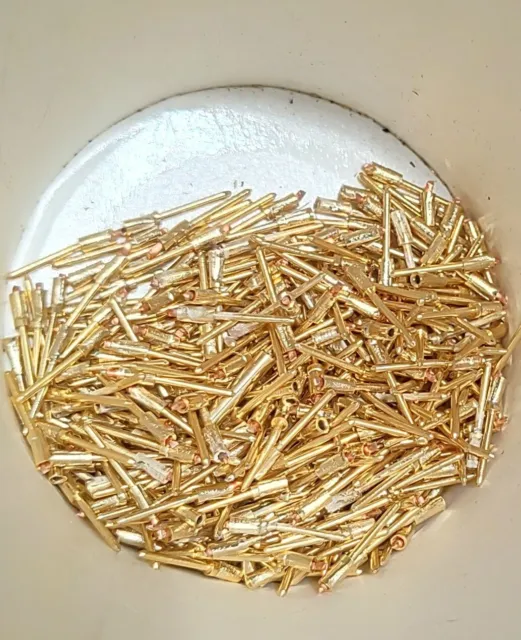 100 Grams 24k Gold Plated Pins For Gold Recovery