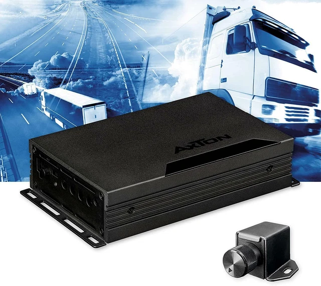 Amplificatore Audio 4 Canali R-110.4 24V - Per Camion E Bus, 4x110W RMS, Classe A/B - Foto 8