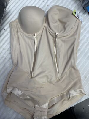 Maidenform 1256 Easy Up Strapless Firm Control Bodybriefer