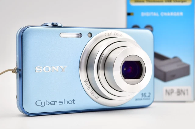 ⏯️[MINT] SONY CYBER shot DSC-WX50 16.2MP Blue Digital