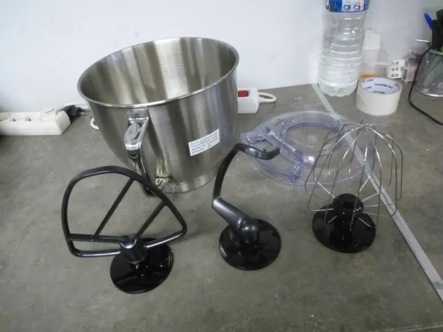 bol + accessoires pour robot pâtissier kitchencook expert xl  ( occasion )