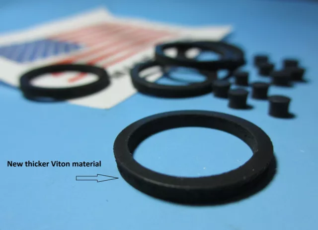 (5) - M-1942/45 & M-1950 Military Stove Gaskets + Nrv Pip Seals!