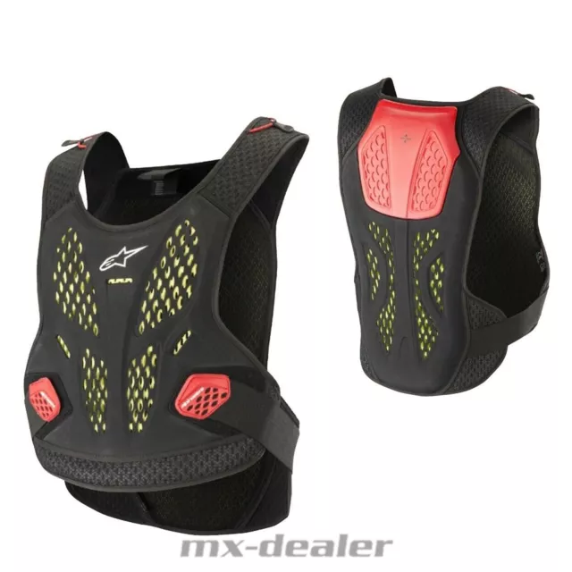 Alpinestars Sequence Chest Protector Schwarz Brustpanzer Motocross Enduro BNS