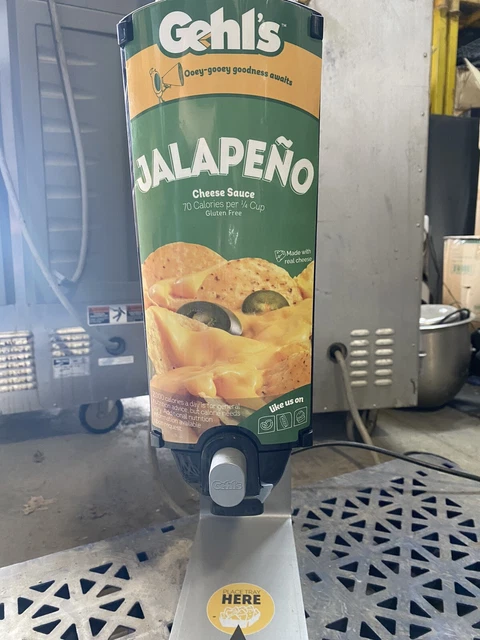 GEHL'S 2.0 MD Jalapeno Nacho Cheese Machine Warmer Dispenser