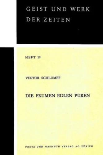 Die frumen edlen Puren Untersuchung zum Stilzusammenhang zwischen den histo 5423