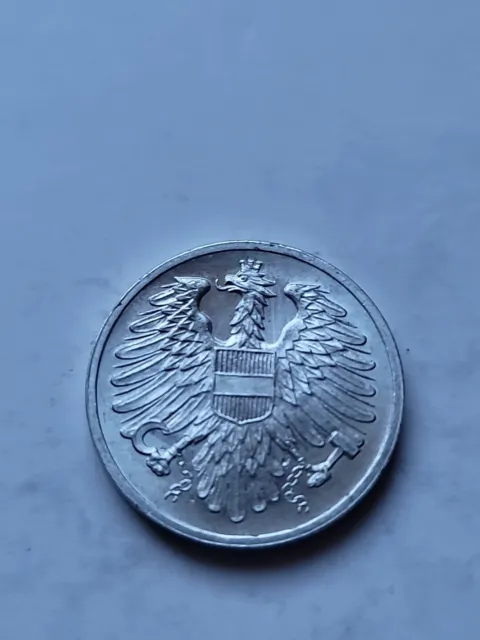Austria  1954  2 Groschen  Austrian XF Coin