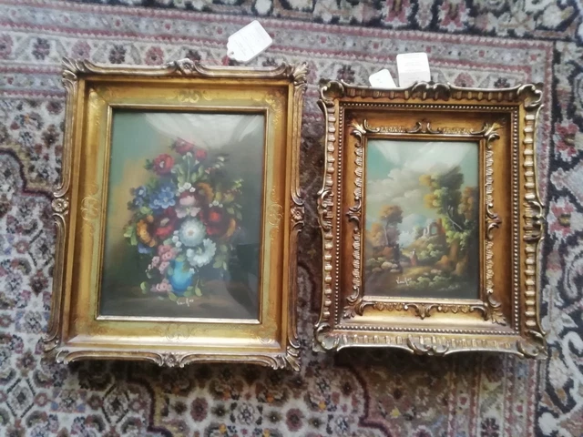 Meecaa Pittura Con Numeri Per Adulti: Gatto E Fiori Con Crisantemo - Kit Fai Da Te Su Tela 40x50 Cm (Incorniciato O Non)