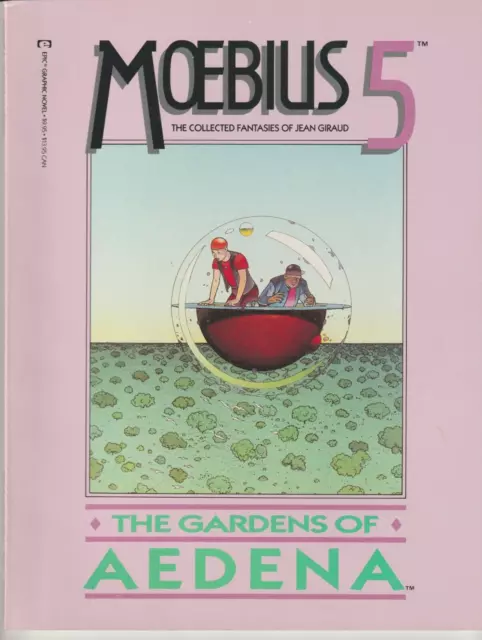 Moebius #5 1988 1st Print The Gardens of Aedena Jean Giraud Epic Graphic Novel