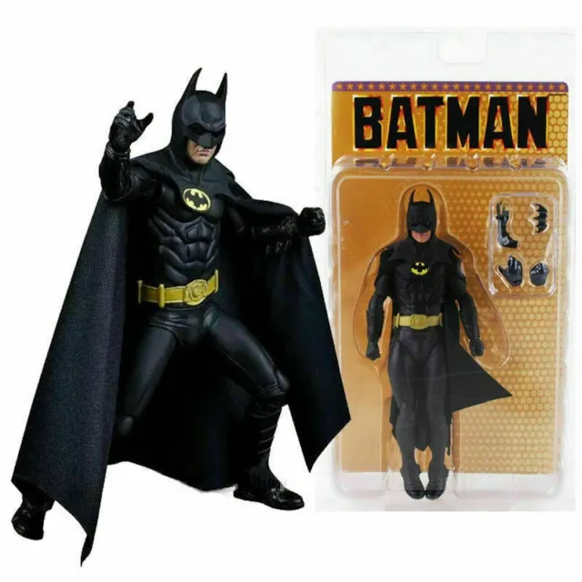 Batman/ Michael Keaton 18 Cm- N.ec@A 1989 25Th Anniversary 7" Figur Spielzeug