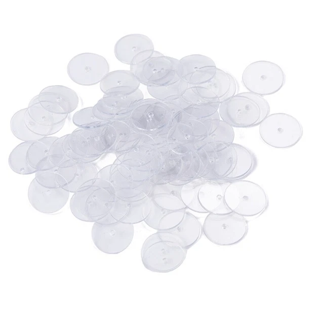 200 Pieces/Set Earring Back Disc Pads to Stabilize Earring for Dangle Earrings