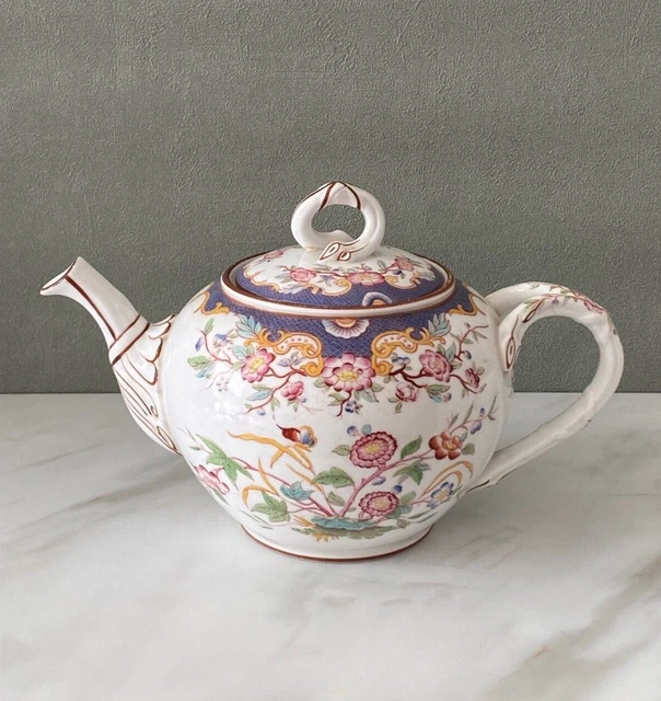 MINTON Théière Teapot Sarreguemines 217