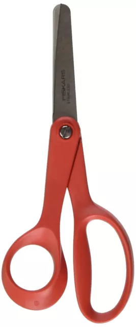 Fiskars Children's Left-Handed Scissors 13 cm Red