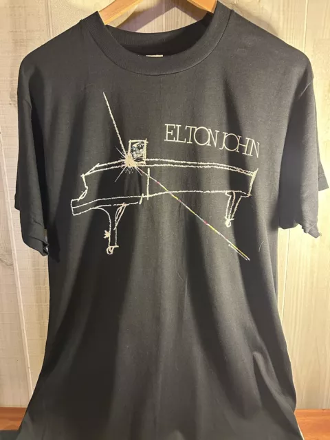 Elton John 1986/1987 World Tour Vintage Concert T-Shirt