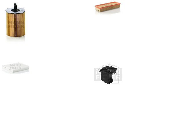 MANN-FILTER Inspektionspaket Filtersatz XL D3DPQ Filtereinsatz Partikelfilter