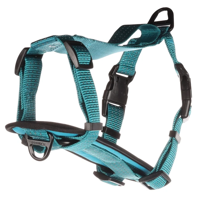 Harnais pour Chien Red Dingo STYLE FLAMINGO 36-54 cm Turquoise 30-48 cm main image 0