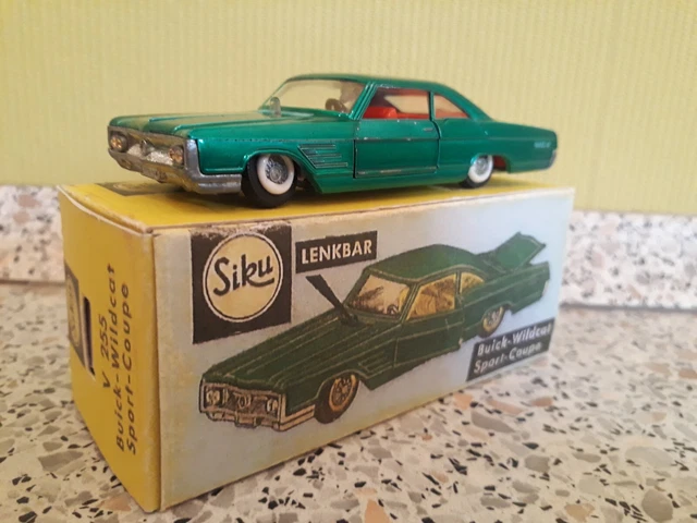 siku-v255-buick-wildcat-sportcoupe-und-repro-box-sehr-guter-zustand