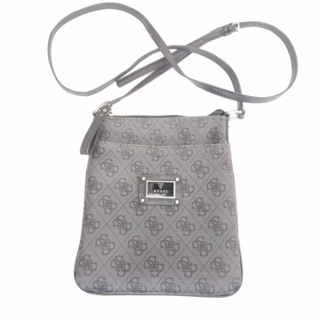 Guess Scandal Mini Crossbody Purse Signature Zip Up Shoulder Bag