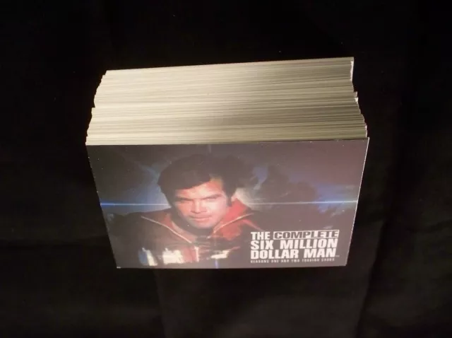 THE COMPLETE   SIX MILLION DOLLAR MAN   Trading Card SET Seasons One & Two