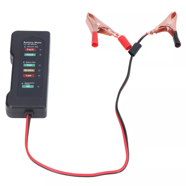 Car Battery Tester Multifunction Protection For Reverse Polarity Good Analyzer