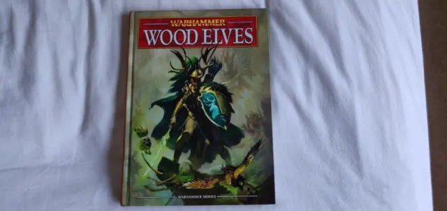 Warhammer Fantasy Wood Elves Army Book 2013 8th Edition Good Condition