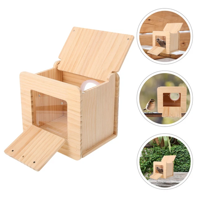 MAZUR International Casetta Per Uccelli In Legno, Da Appendere - Foto 8