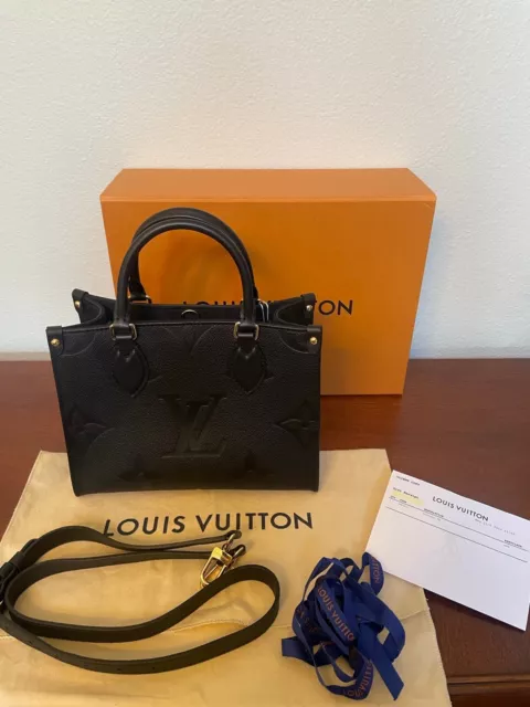 LOUIS VUITTON ONTHEGO PM BAG pastel edition Multiple colors Leather Cloth  ref.523075 - Joli Closet