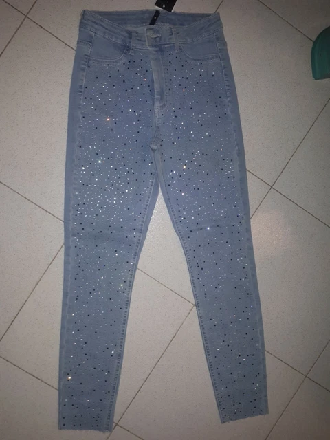 Jeans con perle calzedonia sales