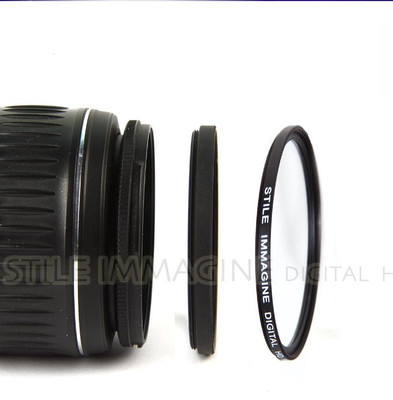 Digital hD® Bague Ø 46 49 mm Step Up pour objectif Ø 46 mm et filtre ou accessoire ø 49 mm de Italie