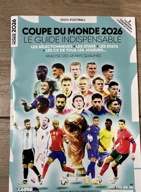 KOP FOOTBALL N°85 - LE GUIDE COMPLET DE LA COUPE DU MONDE de