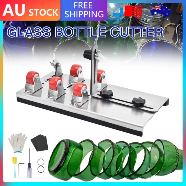 Glass Bottle Cutter Cutting Tool Upgrade Version Square & Round Bottle Cutter AU