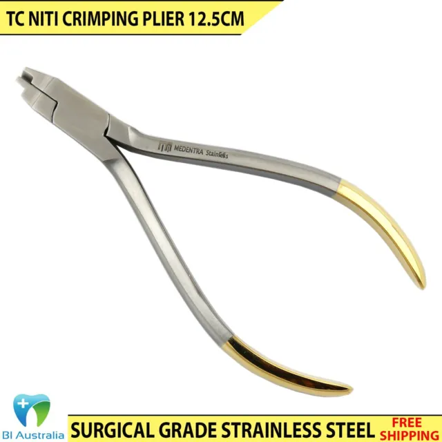 Dental Orthodontic Hook Crimping Plier TC Crimpable Arch Wires Placement Dental