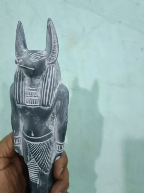 Rare Antiquities Anubis statue Ancient Egyptian Antiques god afterlife Egypt Bc 3