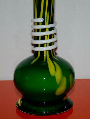 Grand vase soliflore verre Murano berlingot Salviati ? 2