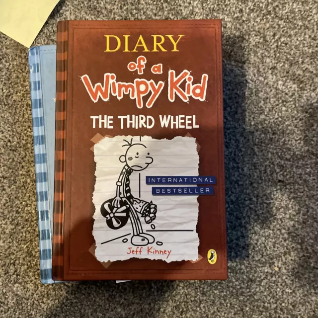 The Third Wheel (Diary of a Wimpy Kid book 7) by Jeff Kinney (Hardcover, 2012)