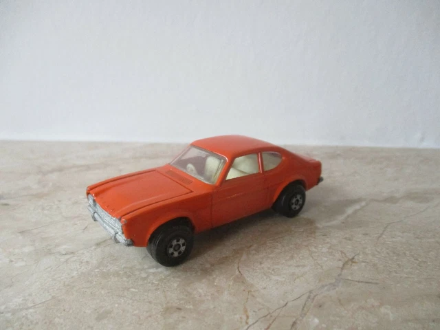 ANCIENNE MATCHBOX SUPERFAST N 54 A FORD CAPRI en Orange 1970