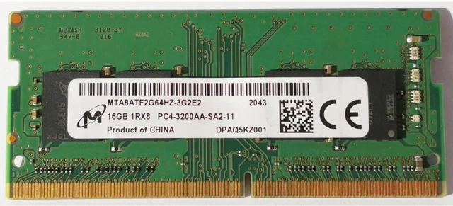 8gb Ddr4-3200 Sodimm Barrette Mémoire DDR4 SODIMM 8Go 3200MHz PC4-25600 - 1.2V 260 Broches Pour Ordinateur Portable Ram Pc4-25600 260 Pins 1.2v