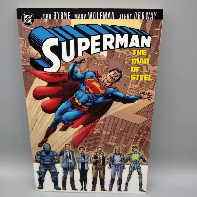 Superman The Man of Steel Volume 2 John Byrne DC Comics TPB Book Graphic Novel