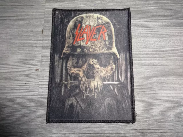 Slayer XL Patch Aufnäher Kutte Thrash Metal Slipknot