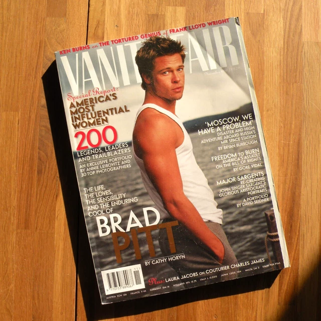 Vanity Fair - Brad Pitt Cover - Nov 1998 - Moscow We Have A Problem