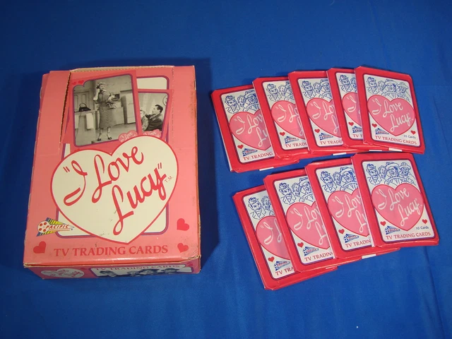 Vintage 1991 Pacific I Love Lucy TV Trading Cards Full Box 36 CT. Vintage 1991 Pacific I Love Lucy TV Trading Cards Full Box 36 CT.