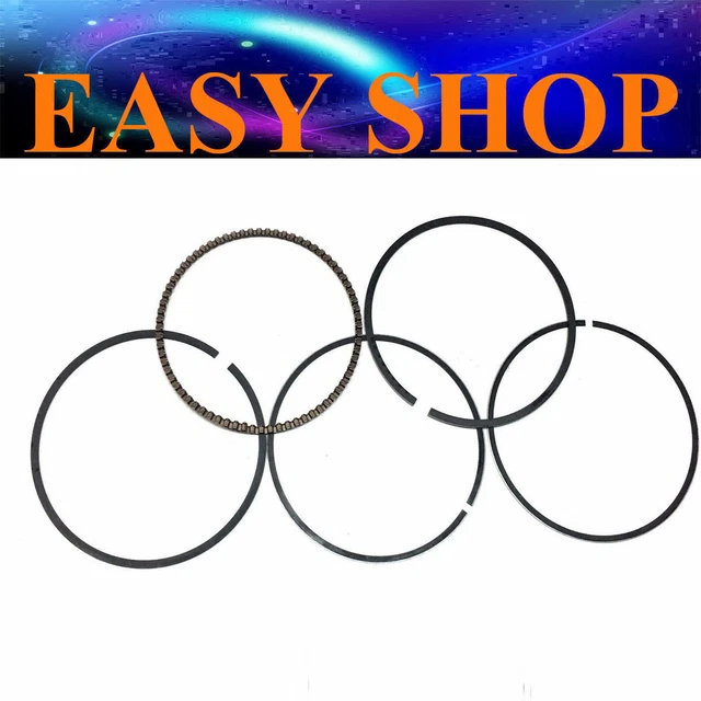 BLYGO 65.5mm Piston Ring Kit With 15mm Pin For 250cc CG Engine – Dirt Bike, ATV, Pit Bike