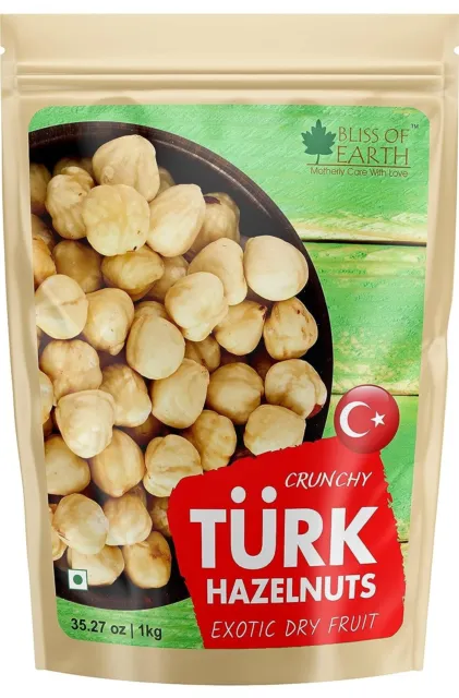 Nocciole turche biologiche crude e disgustate sane e gustose da mangiare 1 kg