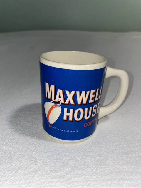 Vintage Maxwell House Coffee Mug Cup 8oz Made In USA Good To The Last Drop