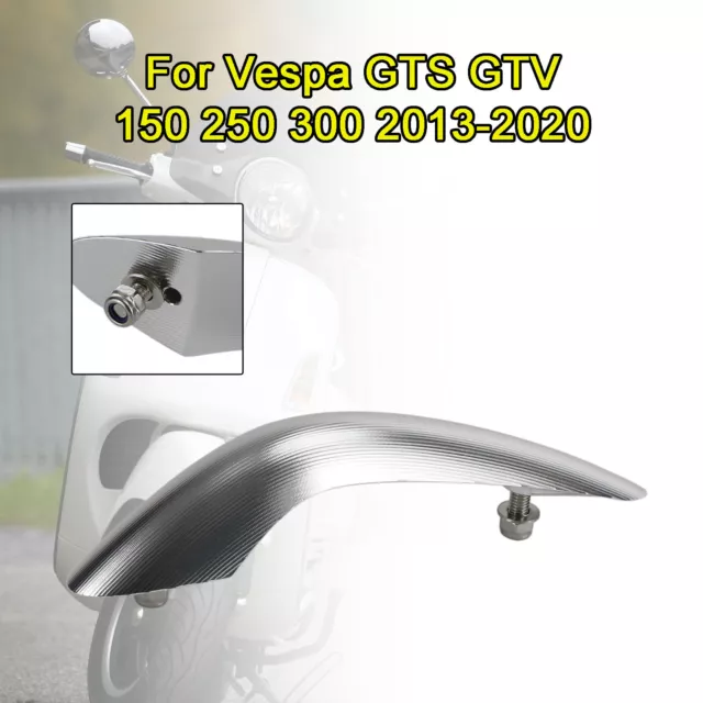 Front Mudguard Fender Nose Beak Protector For Vespa GTS 150 250 300 13-20 SIL