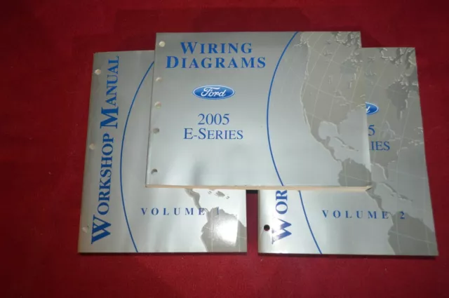 2005 Ford E Series Van Dealer Shop Repair Manual WSVA