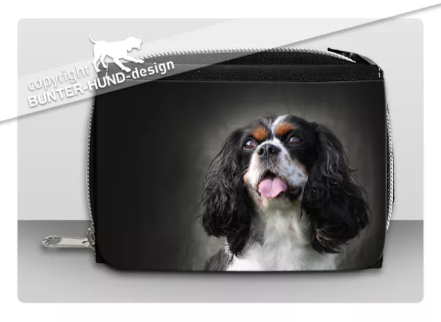 ! CAVALIER KING CHARLES SPANIEL ! Geldbörse . FineArt