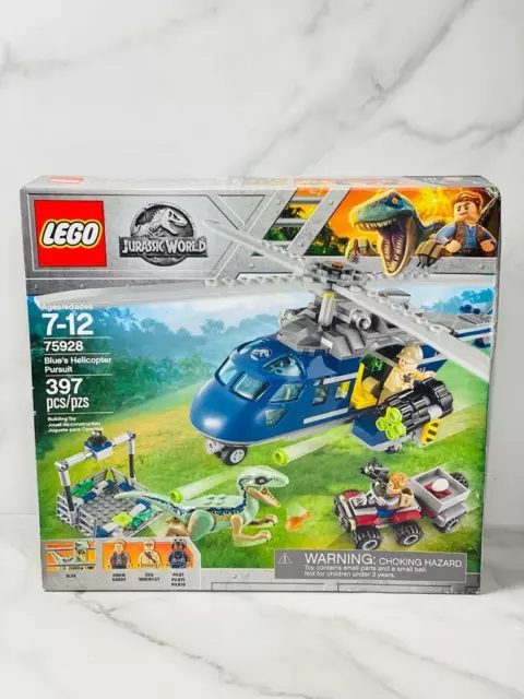 LEGO Jurassic World Blue's Helicopter Pursuit 75928 New