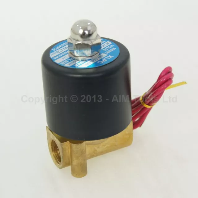 151034 Electric Solenoid Diesel Gas Water Air Valve Switch 220V 2