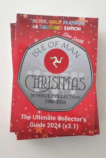 Isle Of Man Christmas Fifty Pence 50p Coin Guide 2024 v3.1